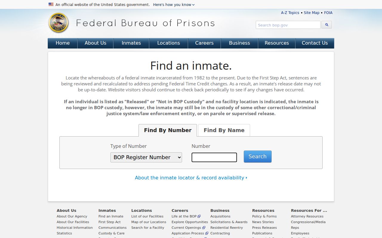 Newton County arrest records federal inmate locator