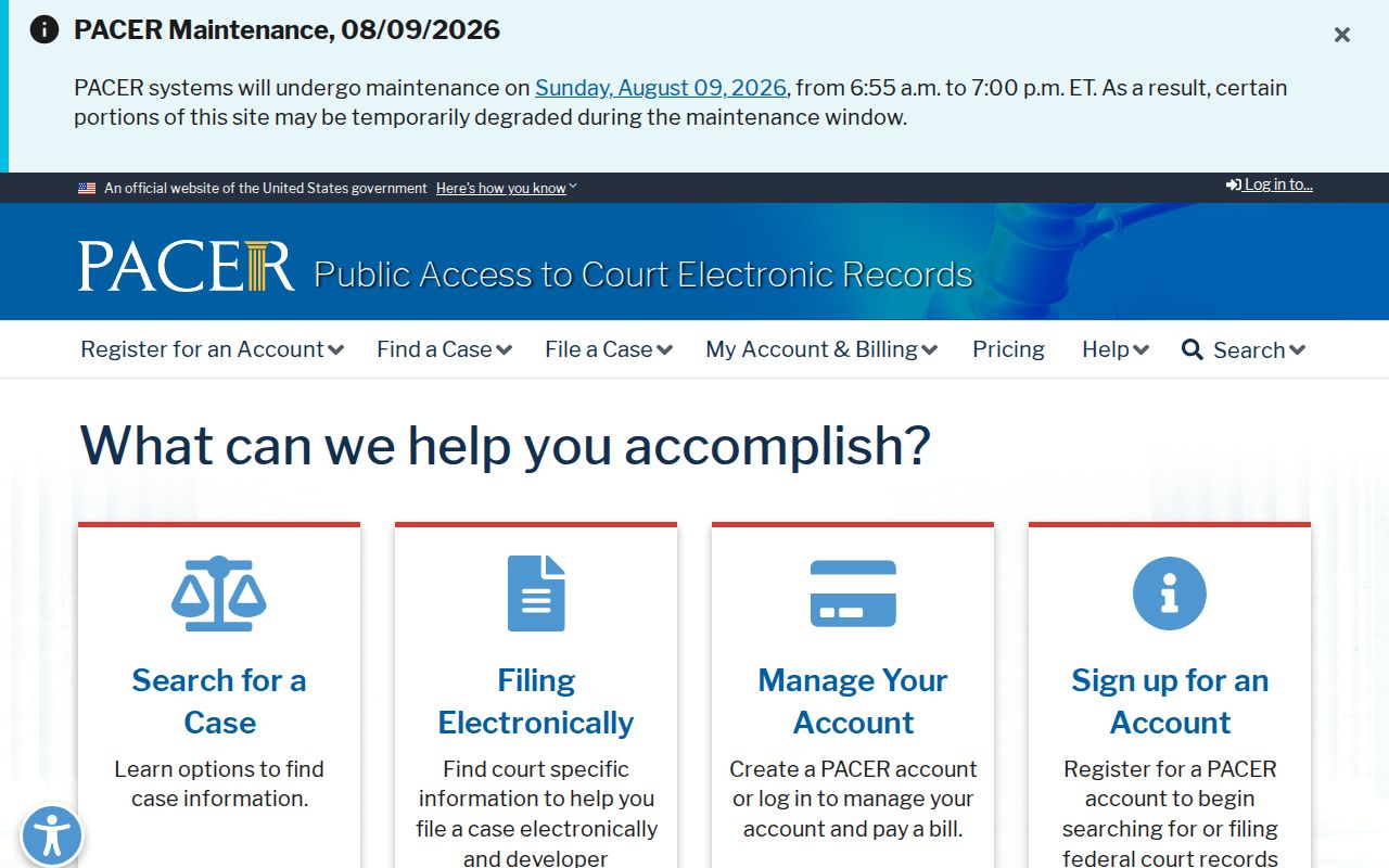 Newton County criminal history federal PACER records search